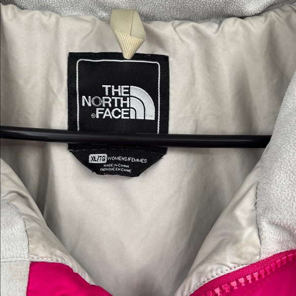 The North Face Women's Fuchsia 550 Down Quilted Puffer Jacket XL - Picture 7 of 13
